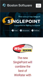 Mobile Screenshot of bostonsoftware.com